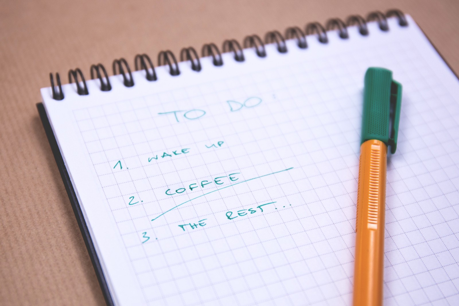notebook and pen with a to-do list written down, crosslead, washington dc